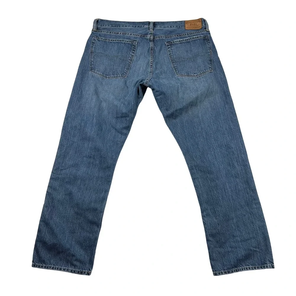 Polo Ralph Lauren Jeans Mens 36x30 (fits 37x29) Hampton Relaxed Straight Blue